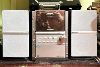 A Panasonic Tape Deck And CD Changer - Vintage Audio!