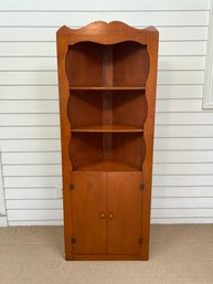 Pine Corner Cabinet