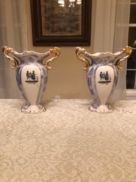 Matching Italian Vases