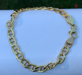 Beautiful 14K Gold Link Bracelet