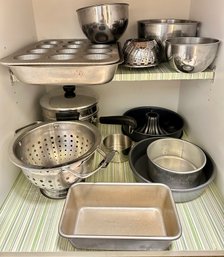 Baking Pans, Pots, Stainers, Mixing Bowls & More