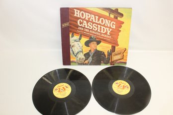 Hopalong Cassidy And The Singing Bandit Two Album Set On Capitol Records - Great Graphics
