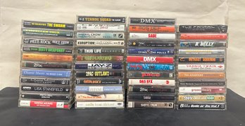 40 Music CDs Mostly Hip Hop Selections Including  2pac, Thug Life, DMX, Jay-z, Sade Stronger Pride.BS/E3