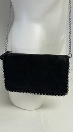 Zara Black Cross Body Pocket Book With 22 Chain Strap