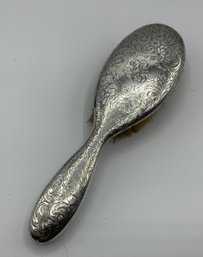 Gorgeous Antique Sterling Brush ~ Engraved ~