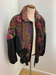 80's Vintage Leather Jacket