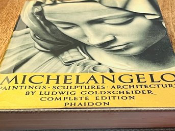 Michelangelo Art Book 1964