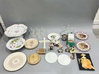 Lot Of Glass, Ceramic, And Stone Items