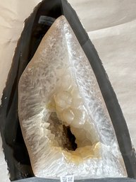 Beautiful Agate Crystal, 3 LB , 6 1/2 Inches Tall