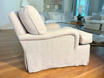 Linen Occasional Chair