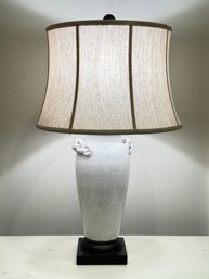 PAIR Currey  Company Ceramic Crackle Style Table Lamps