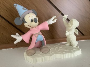 Snowbabies 'mickeys New Friend' Figurine