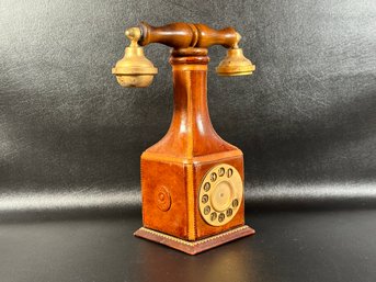 A Whimsical Vintage Telephone Decanter