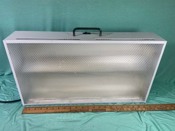 Apollo Light System Brite Lite Therapy 10,000 Lux Lightbox Made USA 22x4x12 Excellent With Original Box