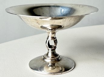 A Vintage Sterling Silver Footed Compote