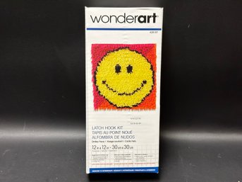 A Fun Wonderart Smiley Face Latchhook Kit
