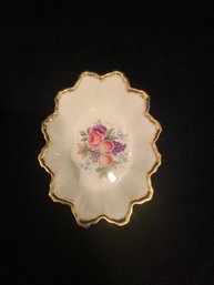 Floral Trinket Dish