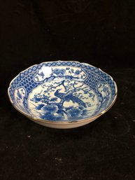 Blue And White Decorative Bowl
