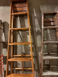 2 Wood Ladders