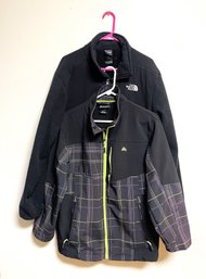 Two Cool Weather Jackets By Snozu And The North Face- Men's Size Medium