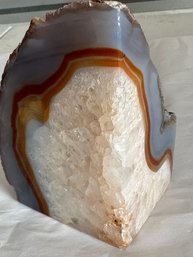 Agate Crystal, 2 LB, 5 Inches Tall