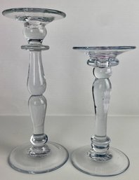 Pair Of Vintage Candleholders (2)