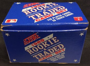 1989 Score Rookie & Traded Card Set - K
