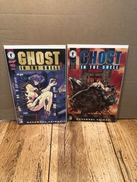 Ghost In The Shell 1 & 4 Of 8.  Lot 222
