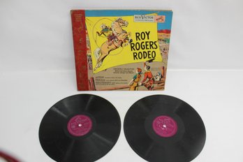 Roy Rogers Rodeo Two Album Set On RCA Records - Rare!