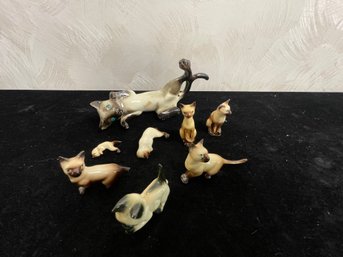 Cat Figurine Collection