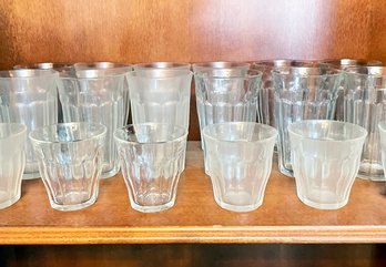 A Large Set Of Fine French Glassware By Duralex