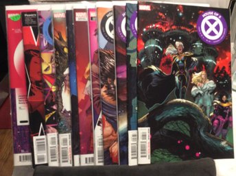 Lot Of 11 Marvel House Of X Comic Books - L