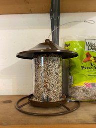Bird Feeder And Seed