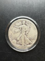 1941 Walking Liberty Silver Half Dollar