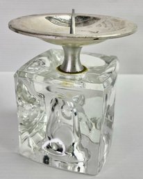 Modern Abstract Glass Candlestick