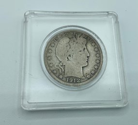 1912-D Barber Half Dollar