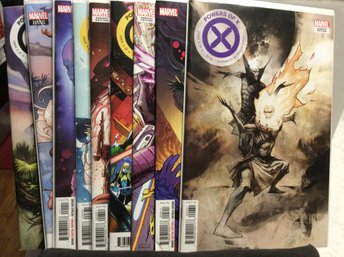 Lot Of 9 Marvel Powers Of X Comic Books - L