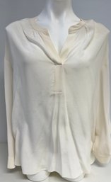 TWO By Vince Camuto Cream Blouse Size M