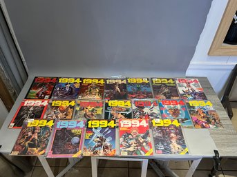 Complete Set Of 1994 Magazine By Warren #11-29