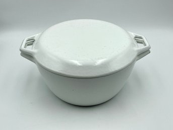 Vintage Michael Lax Copco Denmark 4-Quart Enameled Iron Dutch Oven