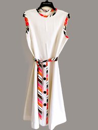 Vintage 70's Bleeker Street- Jonathan Logan Polyester A-Line Dress