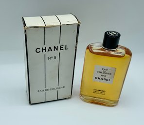 Vintage NEW Chanel No5  Eau De Cologne ~ 1.5 Ounce ~ W/Box