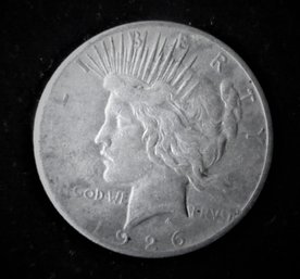 U.S. 1926 Peace Silver Dollar