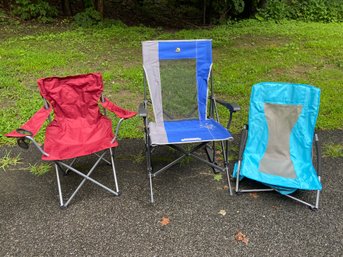 3 Folding Beach Patio Lawn Chairs: GCI Outdoor Roadtrip Rocker