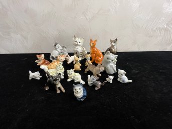 Porcelain Cat Collection