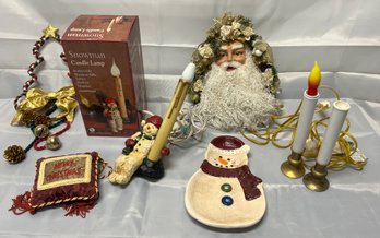 A Collection Of Christmas Decorations