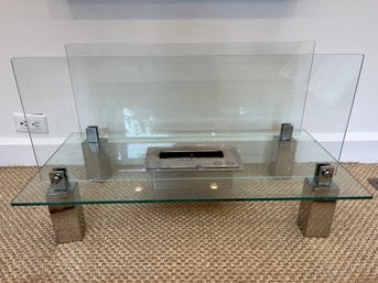 A Nu- Flame Fiero - Modern Glass Ethanol Fireplace