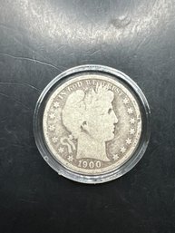 1900-O Barber Silver Half Dollar