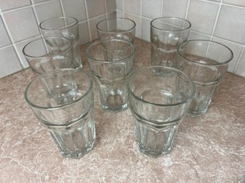 Set Of Eight Water Glasses