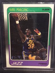 1988-89 Fleer Karl Malone - K